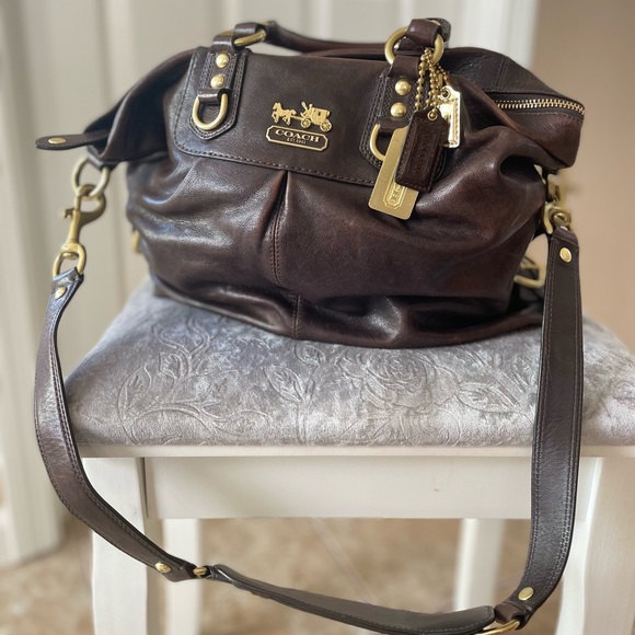 Large Coach Purse - Picture 1 of 12